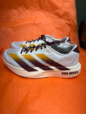 adidas Sun Devils Running Shoes - White/Maroon/Gold